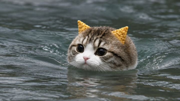 【Crispy-Corn Cat】The sharp edges worn down by life have become smooth