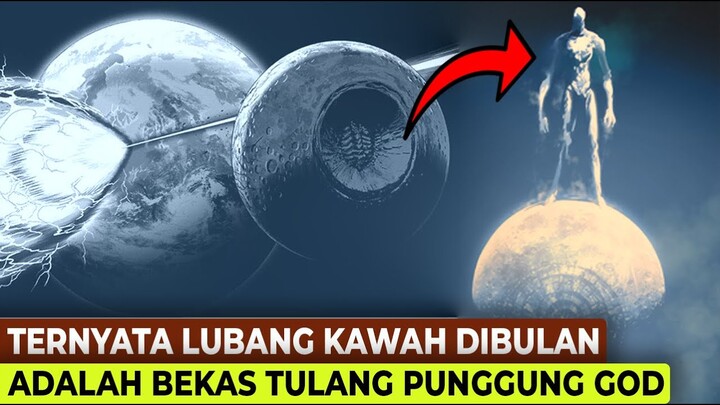 TERUNGKAP!!! BENTUK KAWAH BESAR DI SISI GELAP BULAN TERNYATA ADALAH TULANG BELAKANG GOD