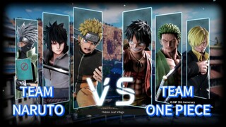 BATTLE : TEAM NARUTO VS TEAM ONE PIECE