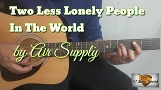 Two Less Lonely People In The World - Air Supply Guitar Chords (Guitar Tutorial)