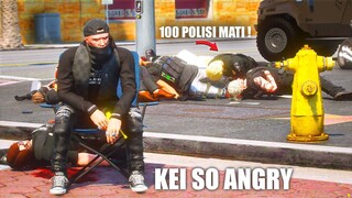 KEI MEMBUAT POLISI SATU KOTA BERLUTUT DIHADAPANNYA !!! GTA 5 ROLEPLAY