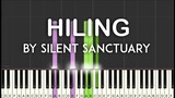 Hiling by Silent Sanctuary synthesia piano tutorial with free sheet music
