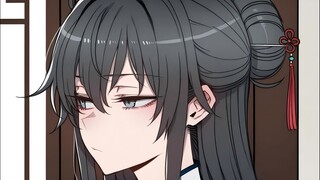 试穿旗袍、汉服的雪乃