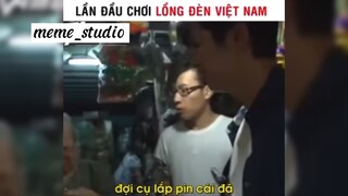 lần đầu chơi lồng đèn việt nam