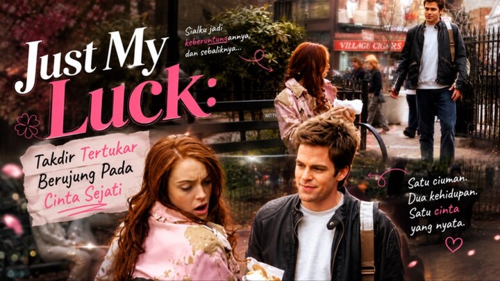 🍀 Preview Film 🍀 JUST MY LUCK: “Kesialan yang Tertukar, Berujung pada Cinta Sejati”