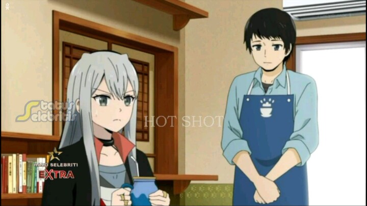 Syuting dari Tokyo MX Kawaisugi Crisis Episode 01 - Azatos Mau luhat Kafe Kuncing