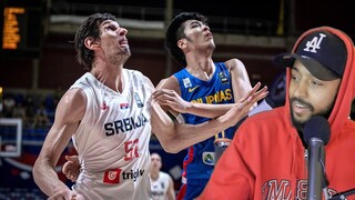 KAI SOTTO VS BOBAN!!!!! PHILIPPINES VS SERBIA OLYMPIC QUALIFIERS REACTION