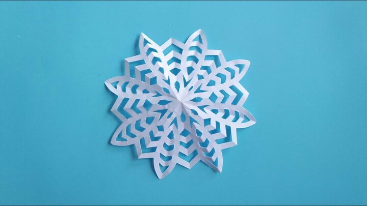Cắt Bông Tuyết Dễ Dàng và Đẹp | Cut Snowflakes Easy