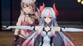 Rusa roe iblis kertas sedang menggoda 😍Rusa roe sangat seksi hingga wajahnya memerah 😡! Berubah menj