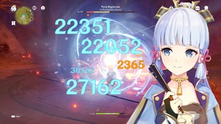 Ayaka C0 F2P Cryo DPS Build Genshin Impact