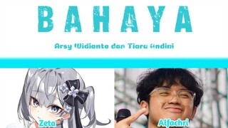 Bahaya - Arsy Widianto dan Tiara Andini | Cover by Alfachri & Vestia Zeta (Ai Cover)