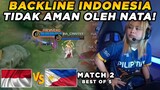 SECRET STRAT DARI PH, COMBO NATA XAVIER!! PH MULAI MEMANAS NIH - INDONESIA vs FILIPINA Match 2