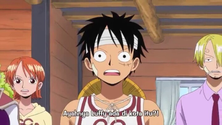 Luffy pertama kali melihat Ayahnya || one piece eps 779