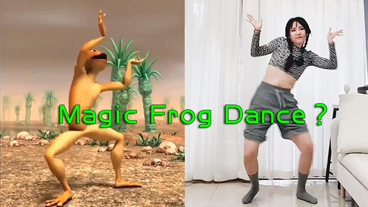 [Dance] Magic Frog Dance In Real Life | It's The Animals Again