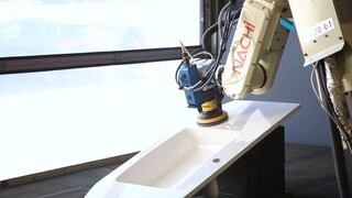 CraftMate: Sink sanding demo | Nordbo Robotics