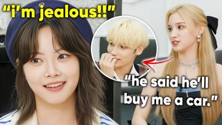 Eunchae's jealous of Bahiyyih (kep1er) for having a brother like Kai