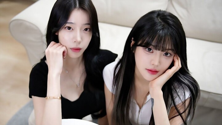 Hai chị em hàng xóm xinh xắn~
