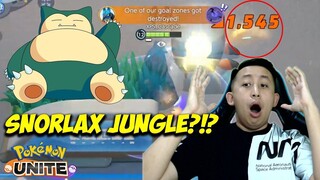 SNORLAX JUNGLE_!_ BUILD DAMAGE 1500++ CRITICAL DIJAMIN AUTO RATA! _ Pokemon Unit