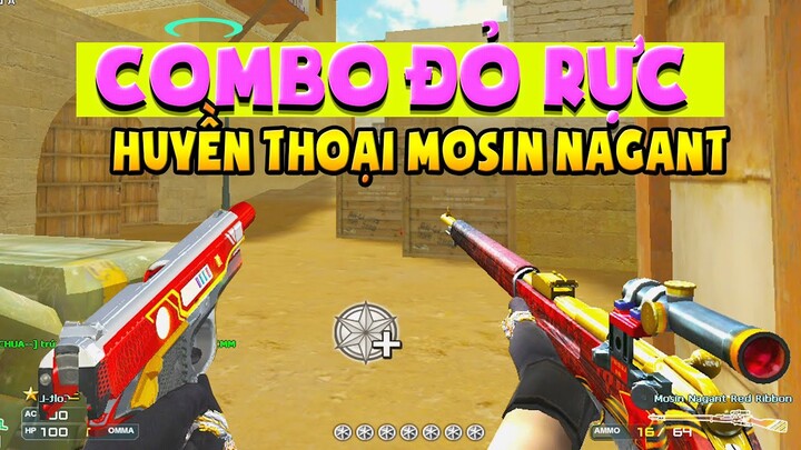 ► Bình luận Đột Kích - Combo đỏ rực đón tết - Huyền thoại Mosin Nagant - Tú Lê