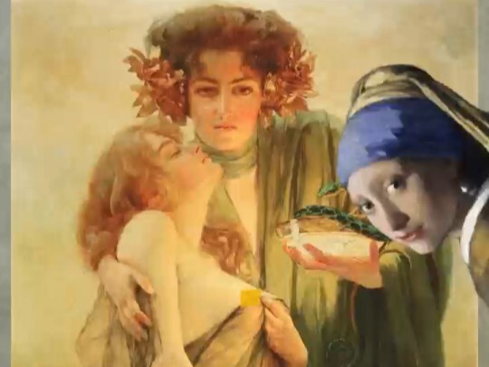 ［名画鉴赏］美女索吻她为何无动于衷？