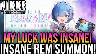 Goddess of Victory: NIKKE - Amazing Rem Summon! *My Luck Is Back!*