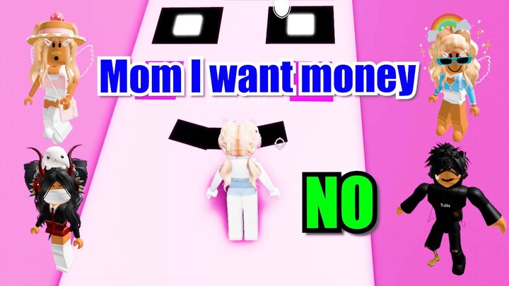 🐯TEXT to speech emoji Roblox 🤞 Dad- Listen To  What I Want 👶 Roblox story #127