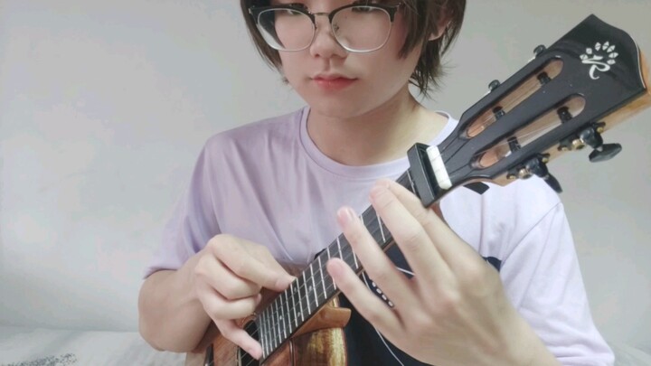 [Music]Covering <Loser> with ukulele playing|Yonezu Kenshi