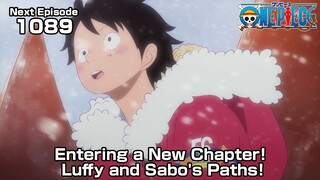 ONE PIECE episode1089 Teaser "Entering a New Chapter! Luffy and Sabo's Paths!"
