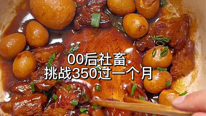 Salaryman’s Lazy Dinner After Work | Meal 5: Braised Pork Belly – Cost: 12 Yuan