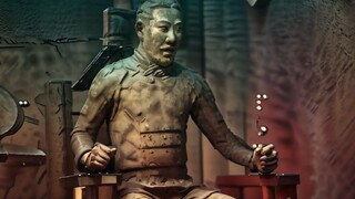 兵马俑被电击拷问珍贵影像资料