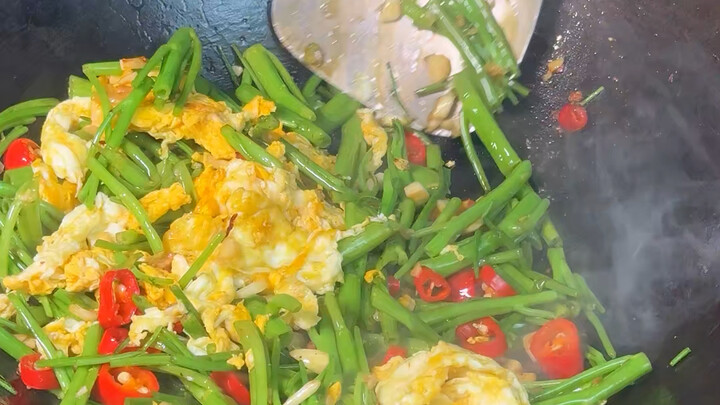 Let’s see the only joy of a rural mom after a full day of farm work.