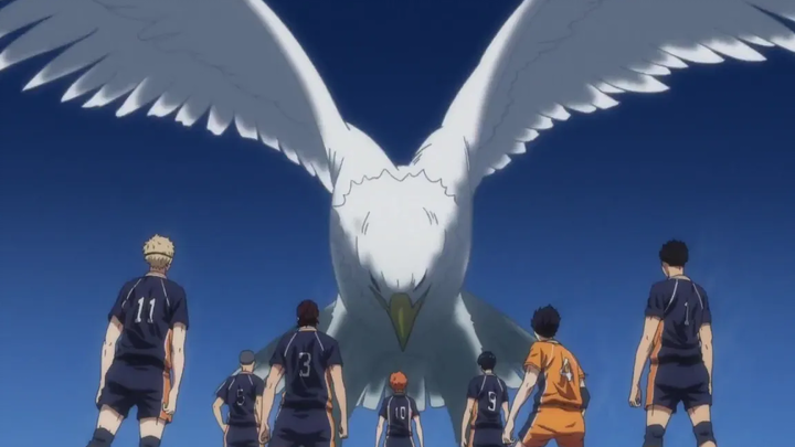 คาราสึโนะ vs ชิราโทริซาว่า การเตรียมตัวก่อนการแข่งขัน วอลเลย์บอลสไปเดอร์แมน!!