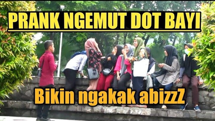 PRANK NGEDOT DI TEMPAT UMUM - BIKIN NGKAK ABIZZZ // PRANK INDONESIA