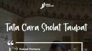 Tata Cara Sholat Taubat