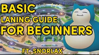 POKEMON UNITE- LANING GUIDE