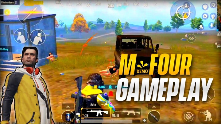 M4 GAMEPLAY | PUBGM