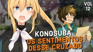 Os Sentimentos desse Cruzado | Konosuba Resumo do Volume 12 da Light Novel