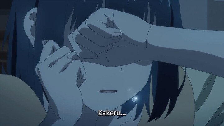 Toumei na Yoru ni Kakeru Kimi to, Me ni Mienai Koi wo Shita. episode 11 Sub Indo