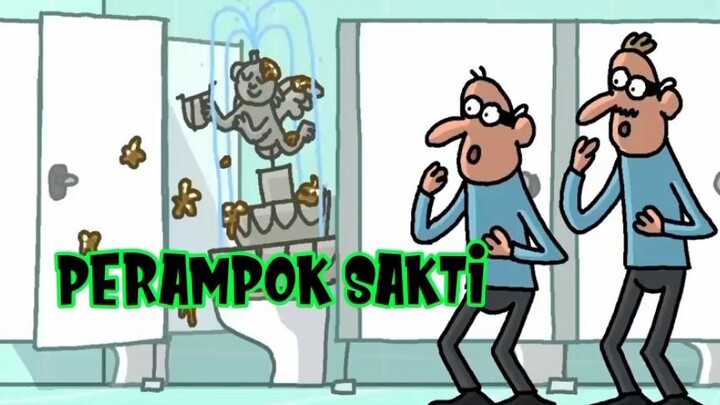 PERAMPOK Sakti || Anime Absurd LuCU PopoPok