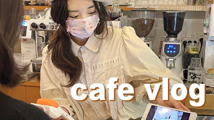 Vlog | Is running a coffee shop really easy? A week of healing moments: Christmas cake, slurping ric