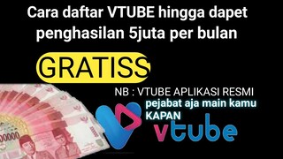 Cara daftar VTUBE hingga dapet penghasilan 5 juta per bulan #part1