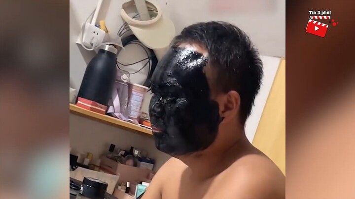 Tưởng KEM LỘT MỤN là mặt nạ người đàn ông khiến vợ CƯỜI ĐAU RUỘT