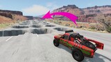 Cars vs 1000 Potholes - BeamNG.drive