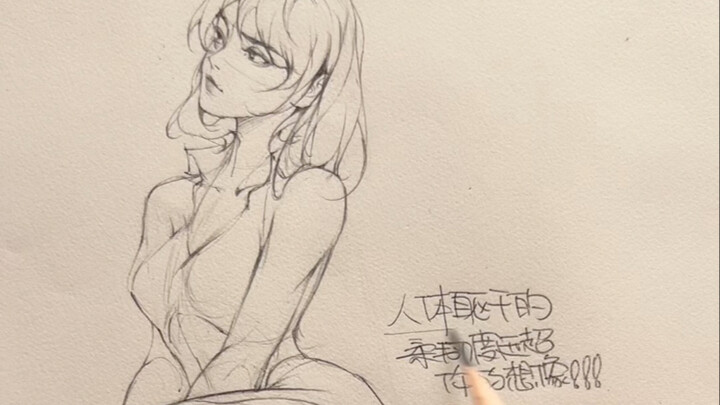 How do you describe a human torso with bizarre poses and weird proportions?