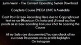 Justin Welsh Course The Content Operating System Download