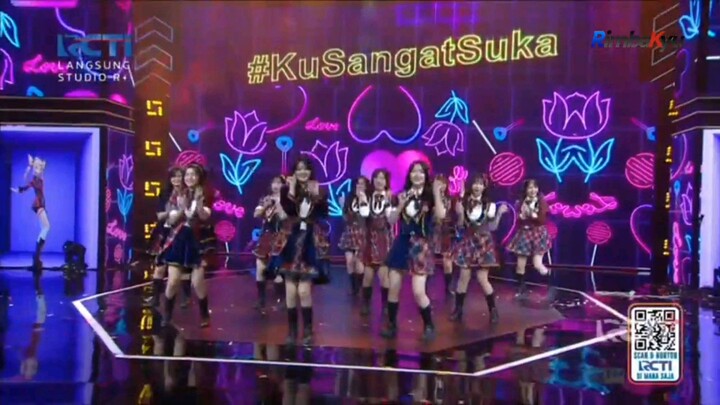 JKT48 & JKT48 Virtual - #KuSangatSuka (Live Performance) @ Konser RCTI 36 Selebrasi Spektakuler