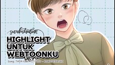 HIGHTLIGHT UNTUK WEBTOON [SPEEDPAINT SCREEN RECORDING]