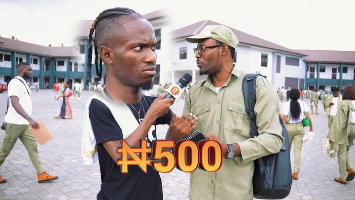 Some of these NYSC members got me rolling with their answers 😂 | 'Double it Friday' with Jojofalani