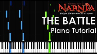 The Battle from Chronicles of Narnia Piano Tutorial FULL (Advance-Intermediate)