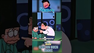 Promete SER BUEN PADRE 👨‍👦 | Doraemon #shorts  😂